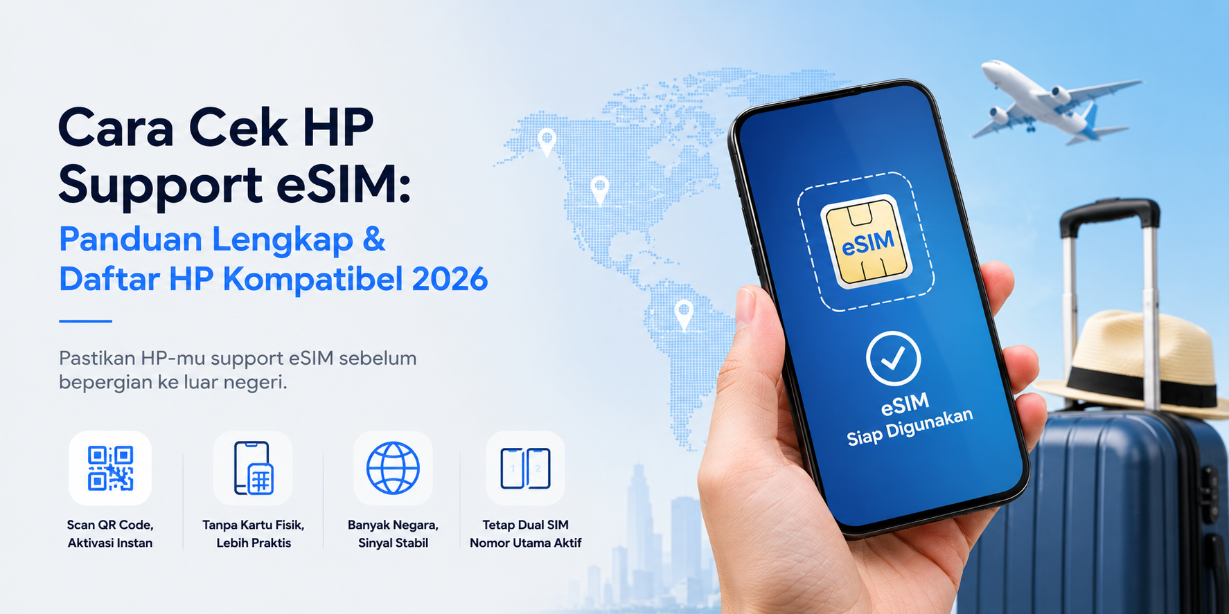 Cara Cek HP Support eSIM + Daftar HP Kompatibel