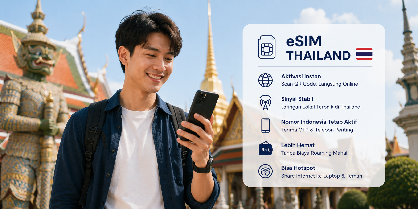 eSIM Thailand: Panduan Internet Murah & Praktis